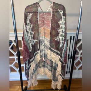 Entro Fringe Kimono